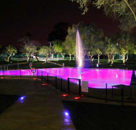 piscina-noche