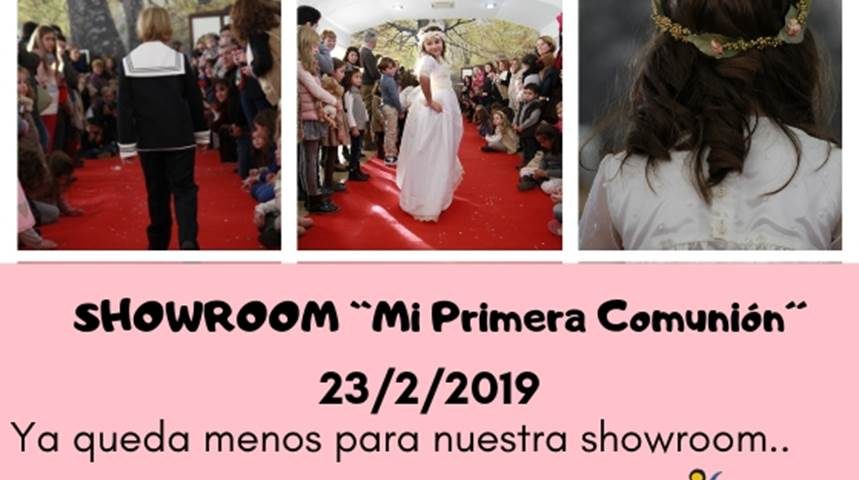 Showroom comuniones 2019