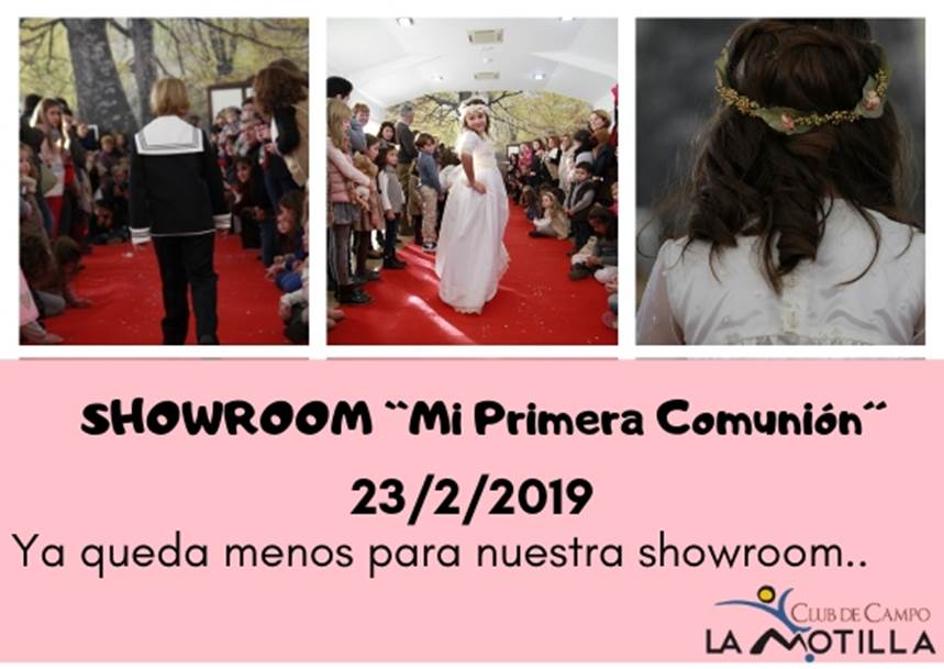 Showroom comuniones 2019