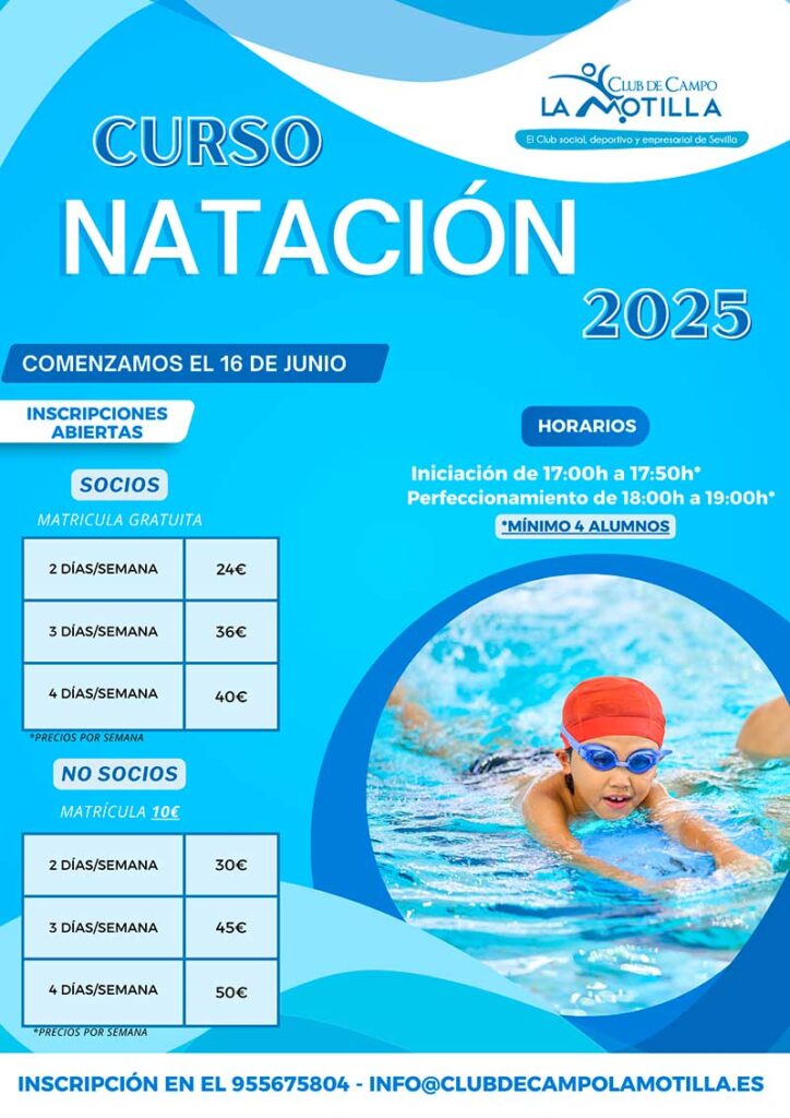curso de natación sevilla